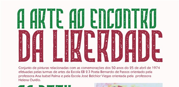 Exposição de pintura “A Arte ao encontro da Liberdade”