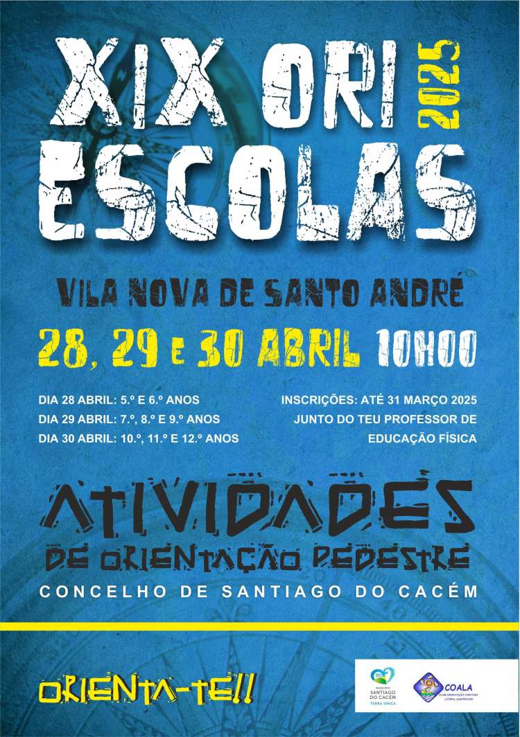 XIX Oriescolas – 2025