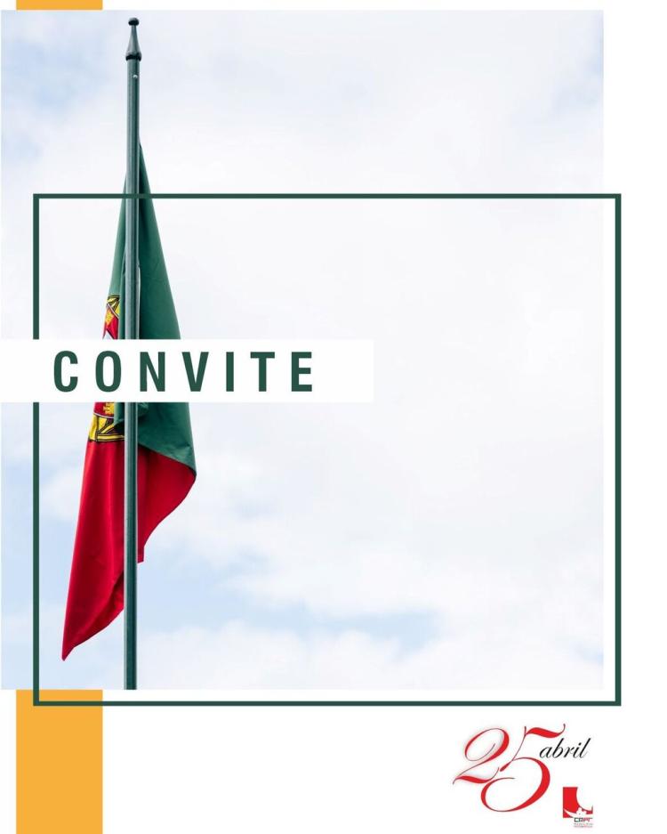 COMEMORAÇÕES OFICIAIS DOS 51 ANOS DE ABRIL