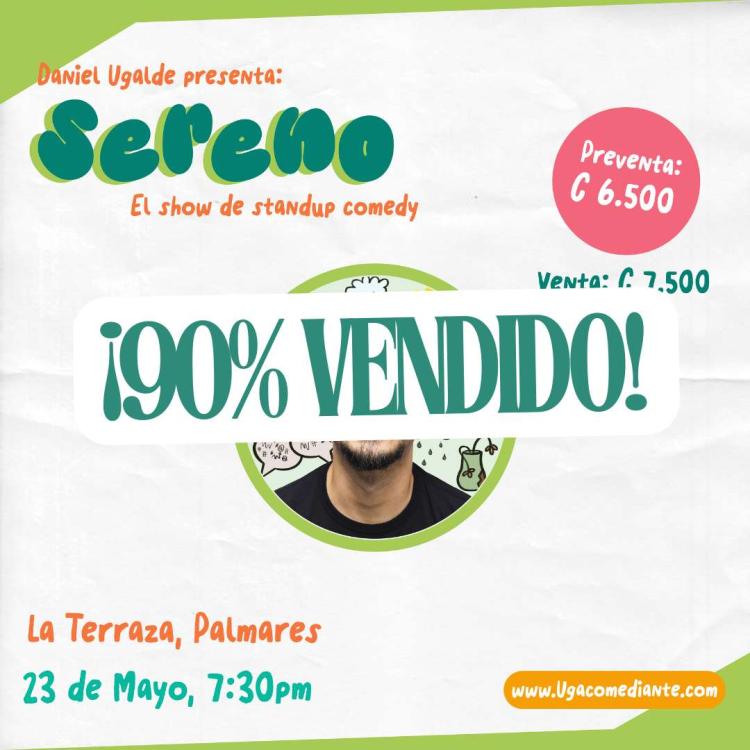 Sereno en La Terraza | 23 de Mayo
