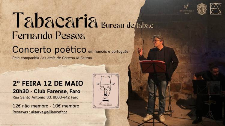 Tabacaria (Bureau de tabac) - concerto poético em francês e português