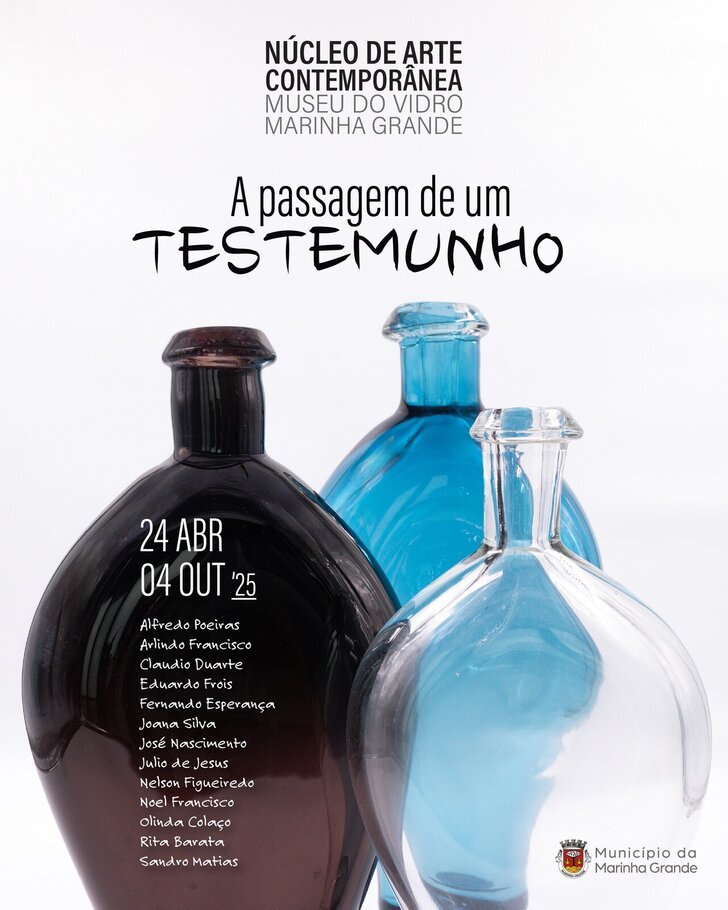 EXPOSIÇÃO “PASSAGEM DE TESTEMUNHO” HOMENAGEIA A ARTE VIDREIRA