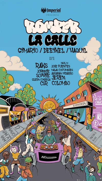 Romper la calle | Gimario, Haquil & Deeikel | Calle Amargura