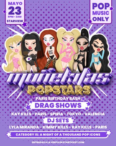 MUÑEKITAS POPSTARS