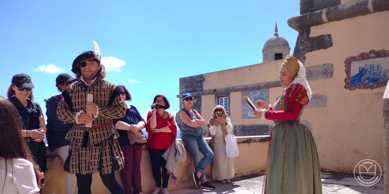 Visita encenada 'Com Luís de Camões no Forte de Santo António da Barra'