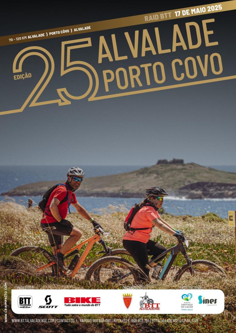 25.º Raid BTT Alvalade - Porto Covo