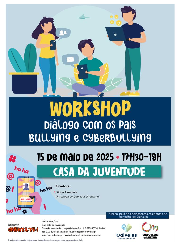 DIÁLOGOS COM PAIS _ BULLYING E CYBERBULLYING  | Workshop