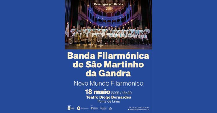 Domingos em Banda: Banda Filarmónica S. Martinho da Gandra