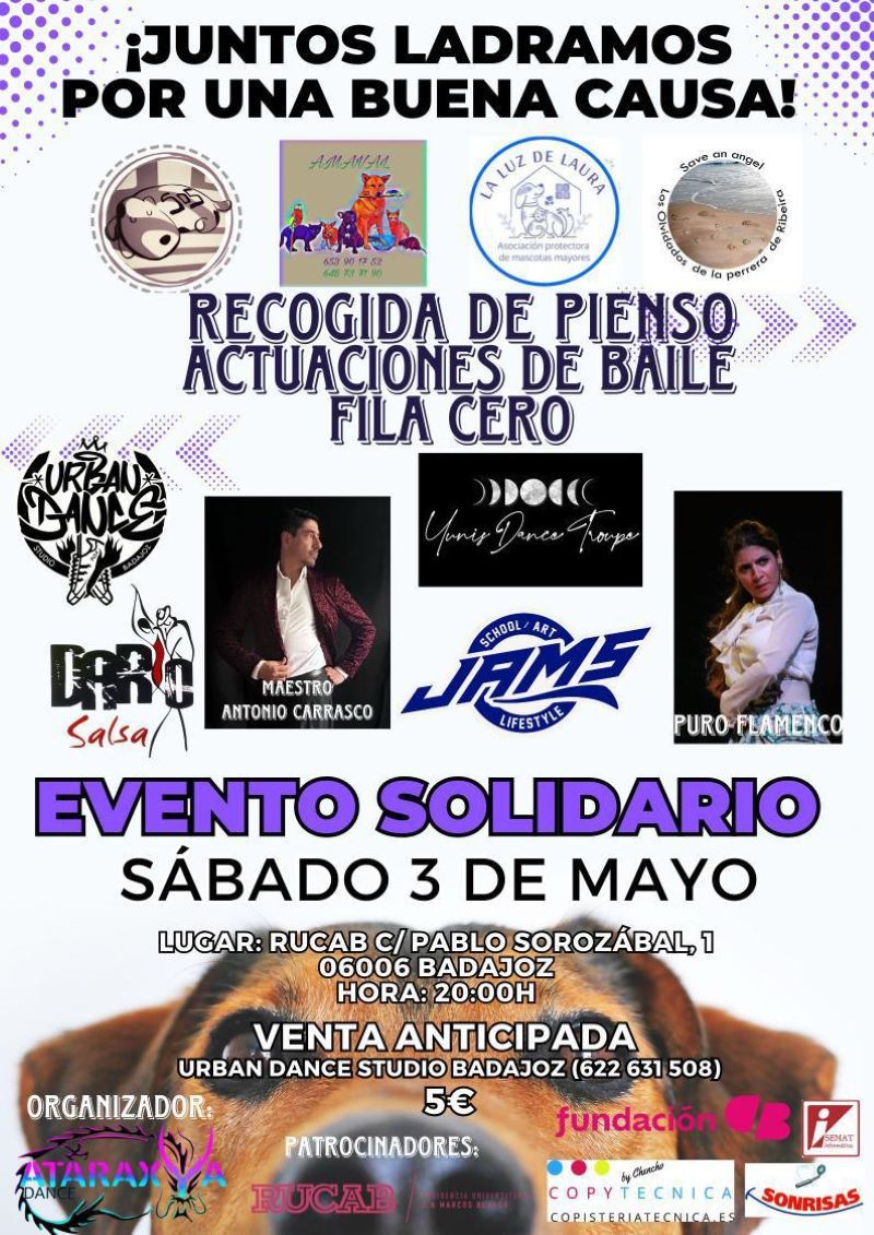 Evento solidario: Recogida de pienso y Actuaciones de baile