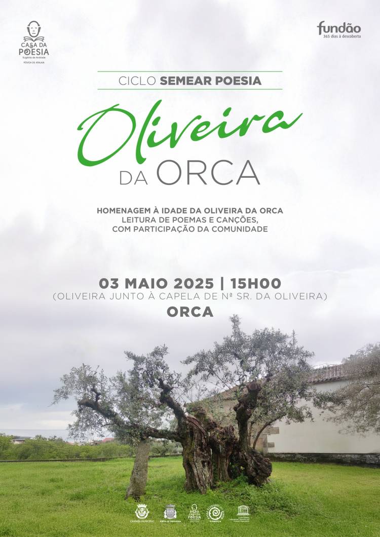 Ciclo Semear a Poesia | Oliveira da Orca