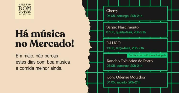 Há Música no Mercado