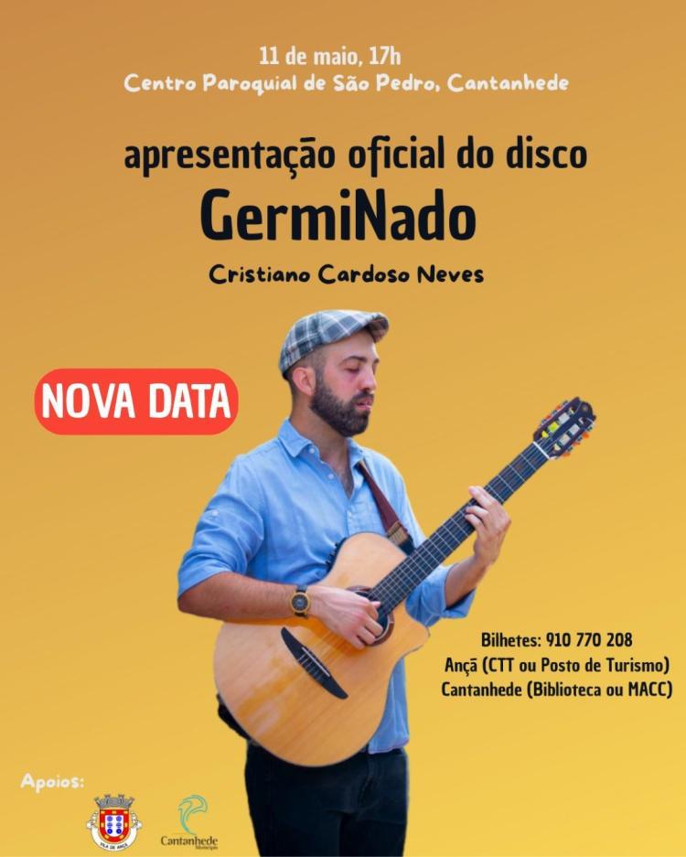 Apresentação oficial do disco 'GermiNado', de Cristiano Cardoso Neves