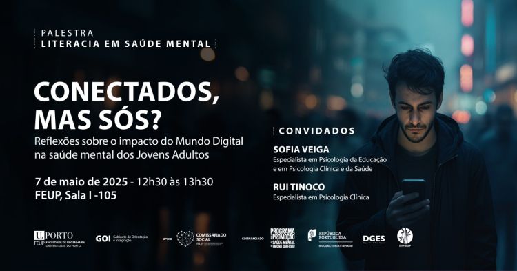 Conectados, mas sós? Reflexões sobre o impacto do mundo Digital na Saúde Mental dos Jovens Adultos