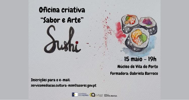 Oficina criativa 'Sabor e Arte - Sushi'