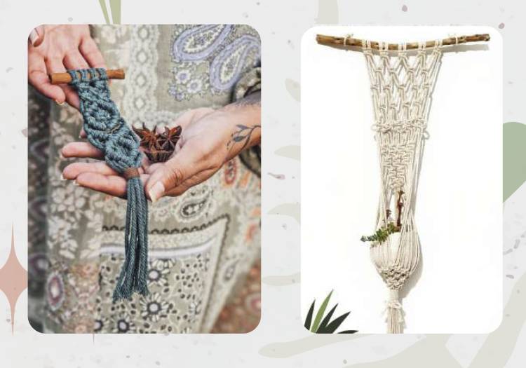 Exposição “Ecos da Natureza” | A arte do Macramé