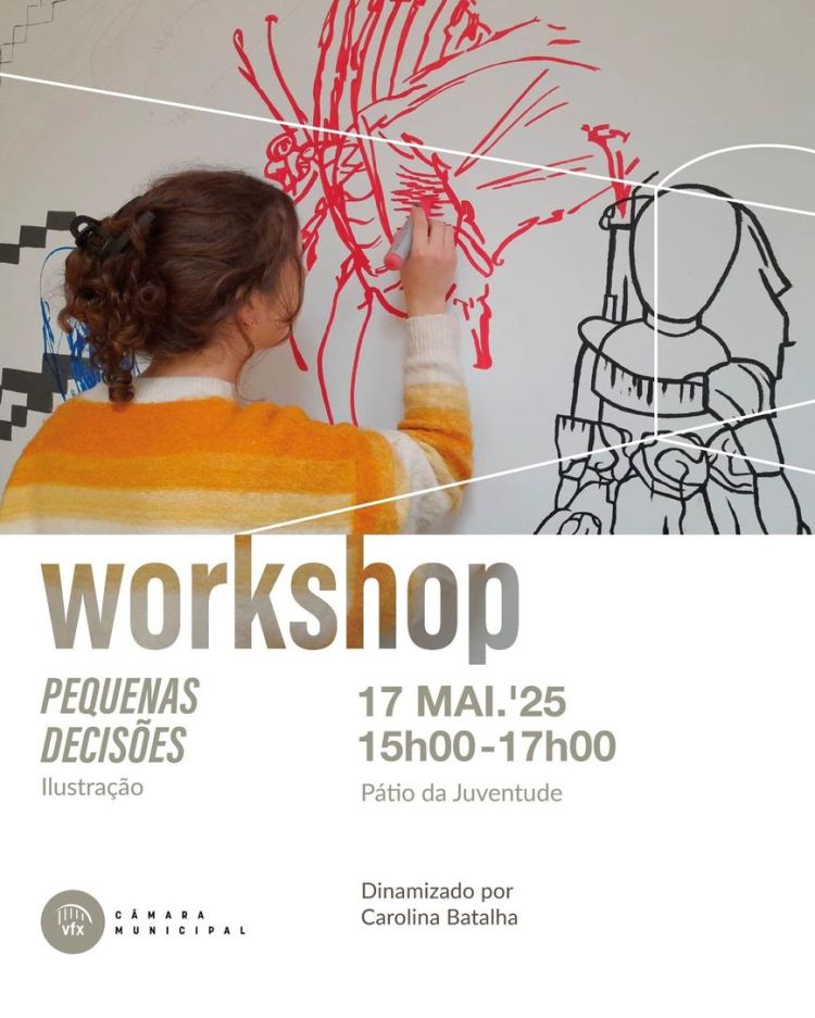 Pátio da Juventude promove workshop de ilustração