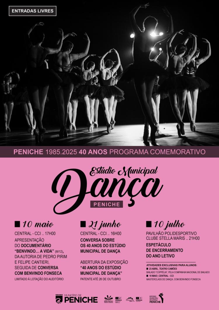 Estúdio Municipal de Dança de Peniche | Programa Comemorativo dos 40 anos