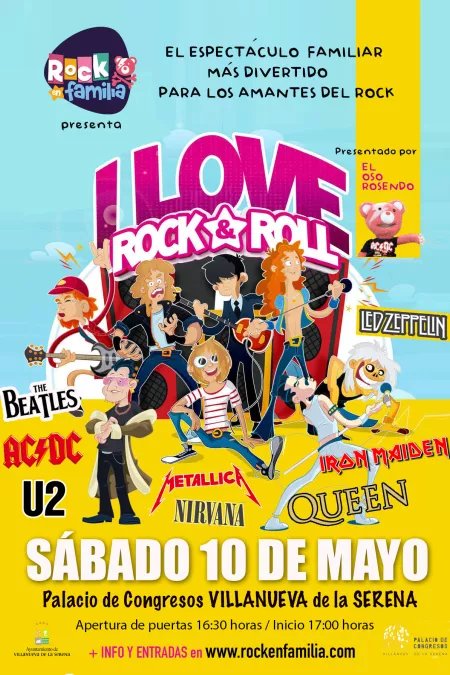 SUSPENDIDO - I LOVE ROCK & ROLL  ROCK EN FAMILIA