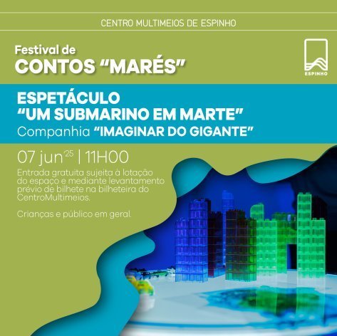 Espetáculo “Um submarino em Marte” – Imaginar do Gigante