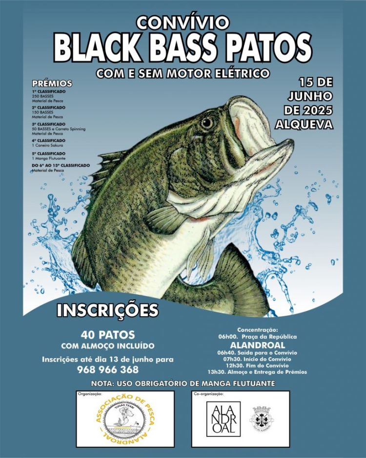 Convívio Black Bass Patos
