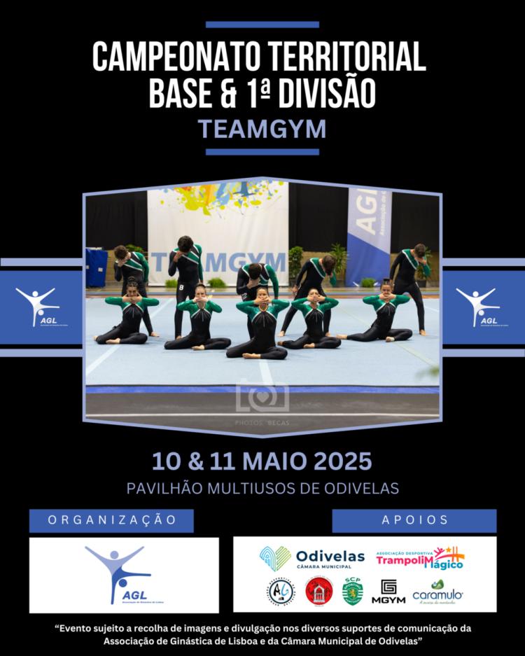 CAMPEONATO TERRITORIAL DE TEAMGYM - Divisão Base e 1.ª Divisão