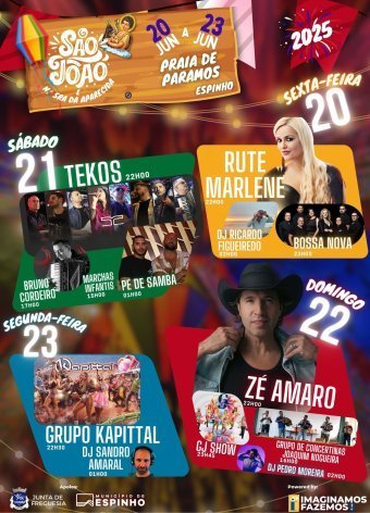 São João de Paramos e Nª Srª Aparecida - 2025