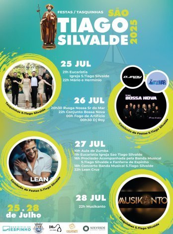 Festas Honra de São Tiago – Silvalde 2025