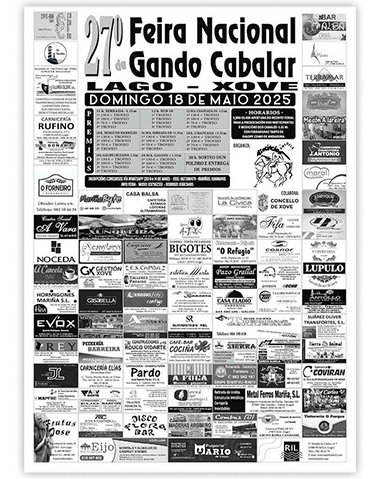 FEIRA NACIONAL DE GANDO CABALLAR 2025 | LAGO
