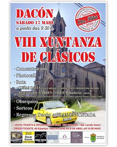 VIII Xuntanza de Clásicos de Dacón (2025)
