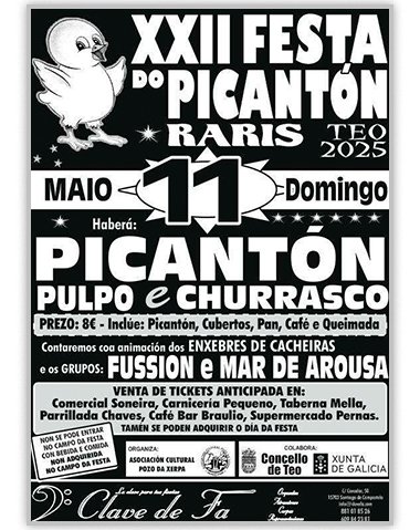XXII FESTA DO PICANTÓN 2025
