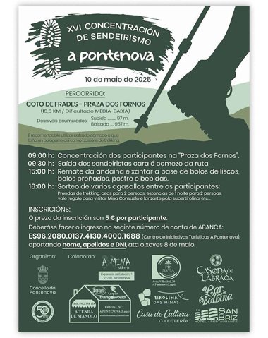 CONCENTRACIÓN DE SENDERISMO EN A PONTENOVA