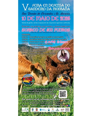 V FEIRA EN DEFENSA DO GANDEIRO DA MONTAÑA 2025