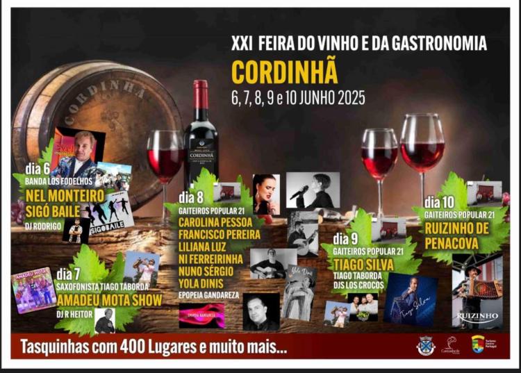 XXI Feira do Vinho e da Gastronomia de Cordinhã