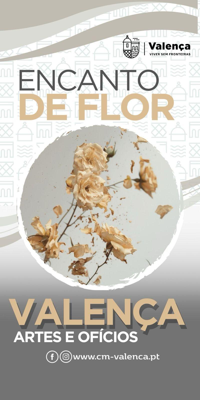 Exposição 'Encanto de Flor' na Loja de Turismo