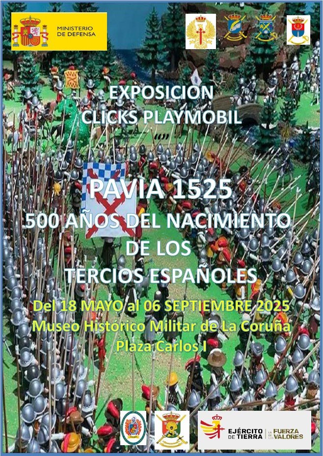 Pavía 1525. 500 anos do nacemento dos terzos españois