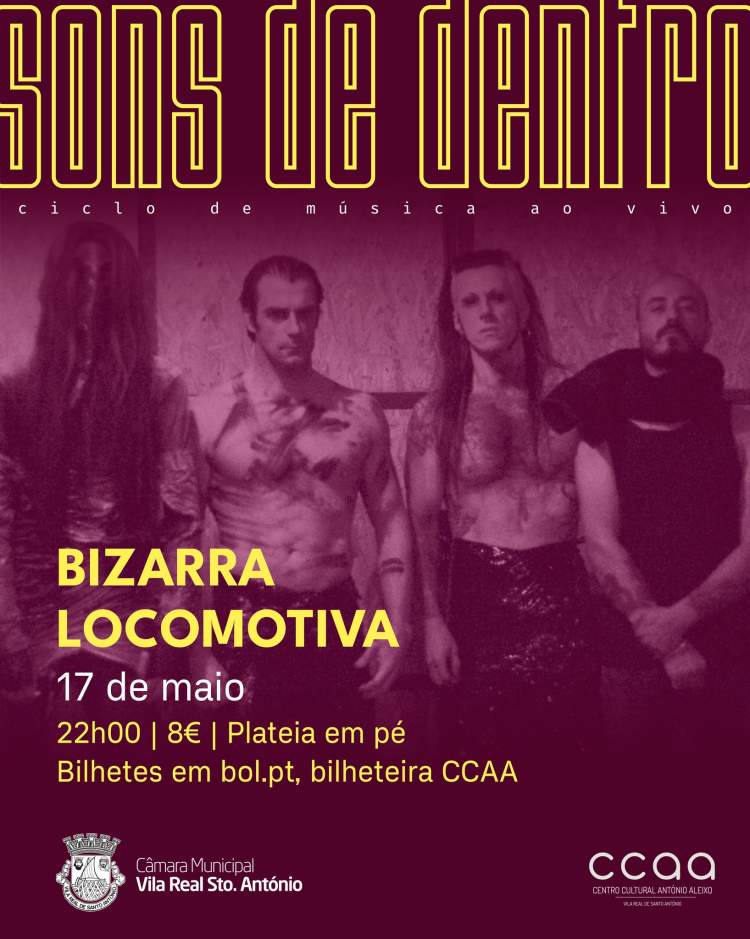 Bizarra Locomotiva ao vivo