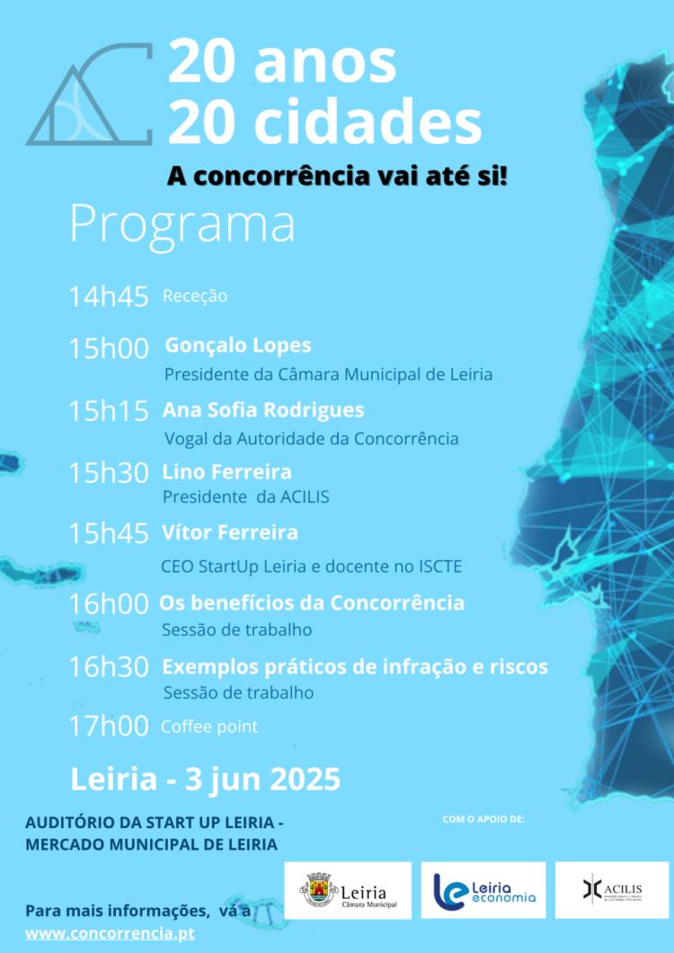 20 Anos 20 cidades: A concorrência vai até si!