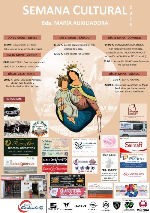 Semana Cultural María Auxiliadora
