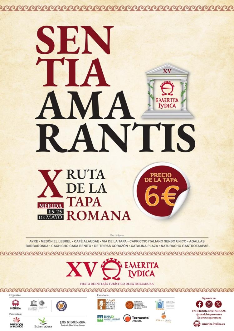 X Ruta de la Tapa Romana Sentia Amarantis