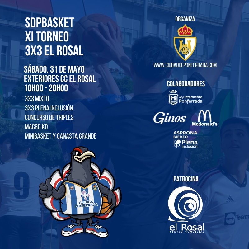 SDPBASKET XI TORNEO 3X3 EL ROSAL