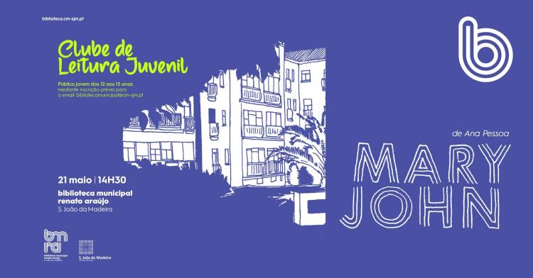 Clube de Leitura Juvenil | Mary John, de Ana Pessoa