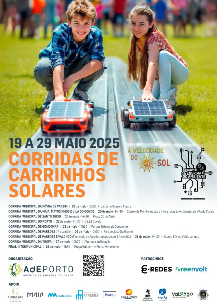 'À Velocidade do Sol' - Corridas de Carrinhos Solares