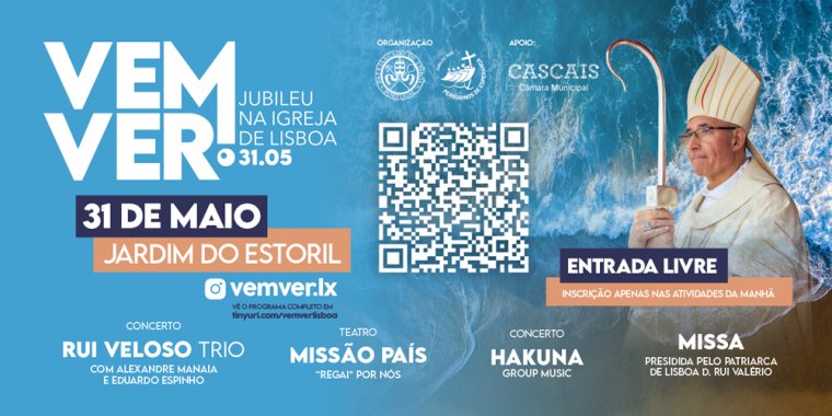 Vem Ver! Jubileu na Igreja de Lisboa