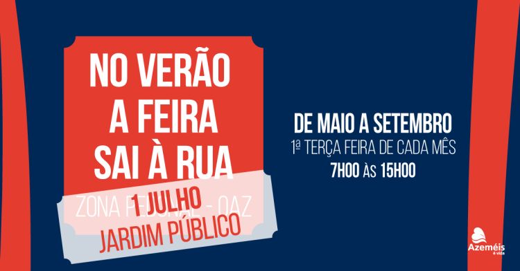 No Verão, a Feira Sai à Rua