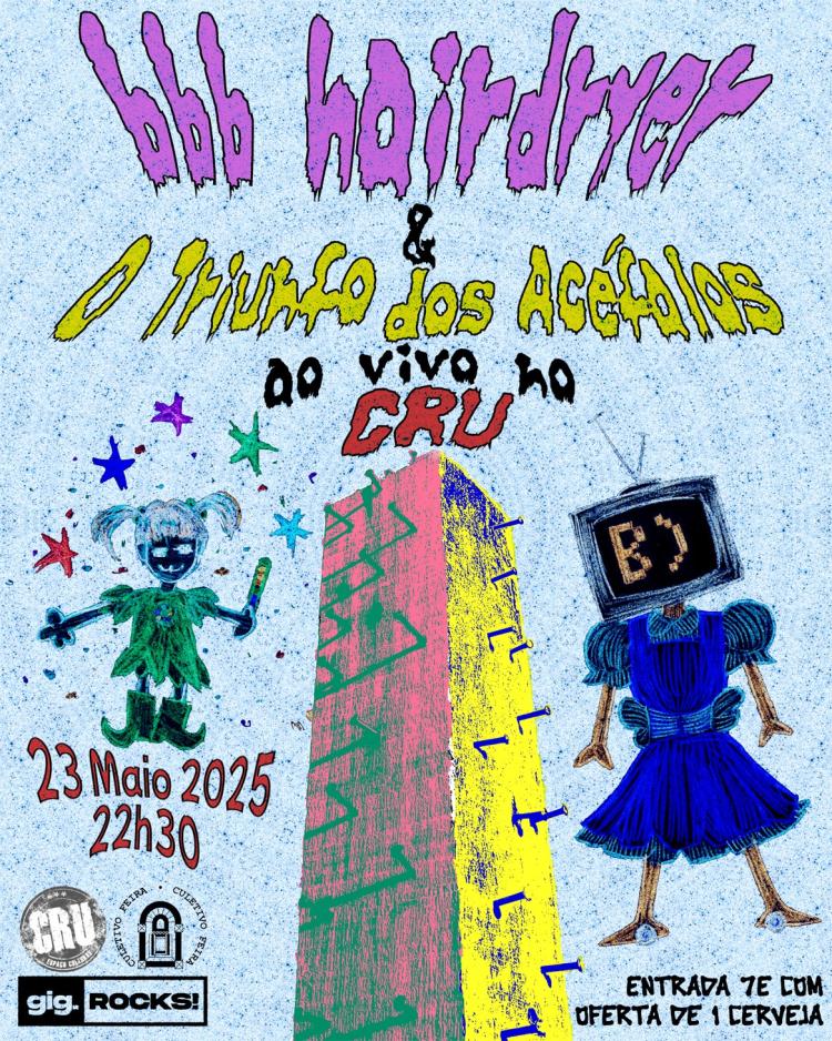 bbb hairdryer + O Triunfo dos Acéfalos