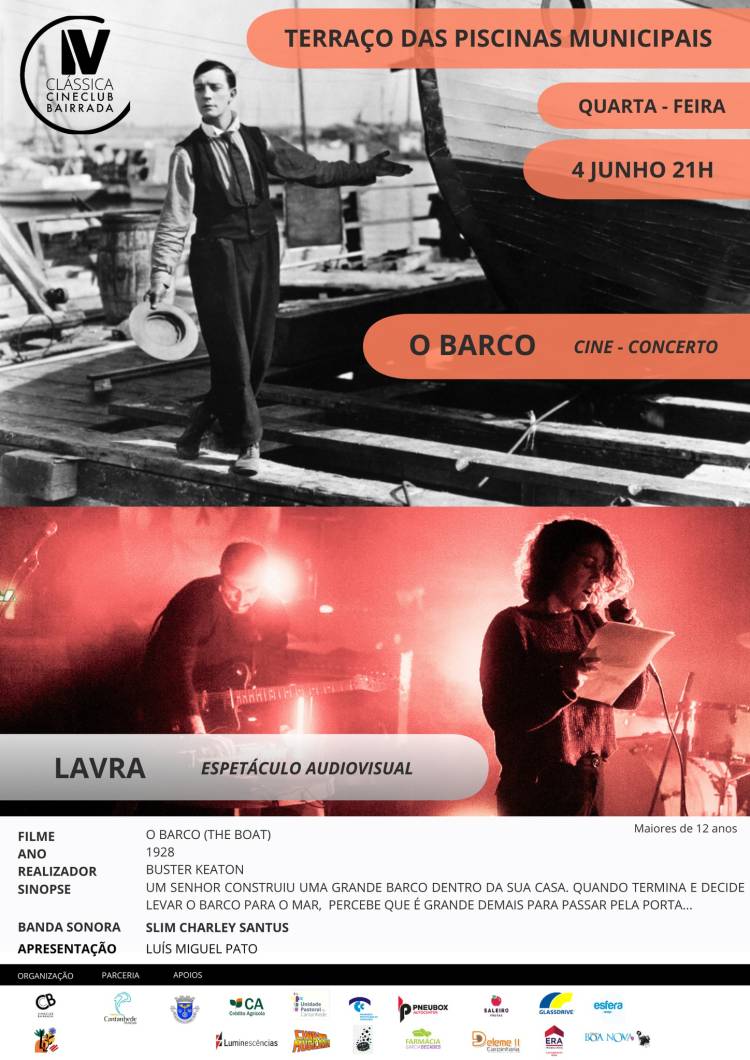 Cine-Concerto 'O Barco' / Espetáculo Audiovisual 'LAVRA'