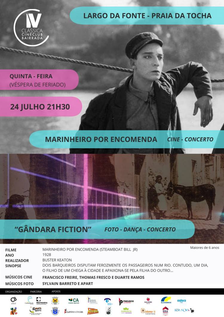 Cine-Concerto 'Marinheiro de Encomenda' / Foto-Concerto-Dança 'Gândara Fiction'