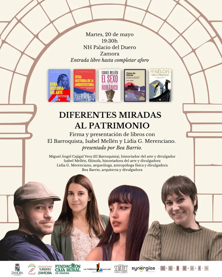 PRESENTACIÓN DE LIBROS. DIFERENTES MIRADAS AL PATRIMONIO