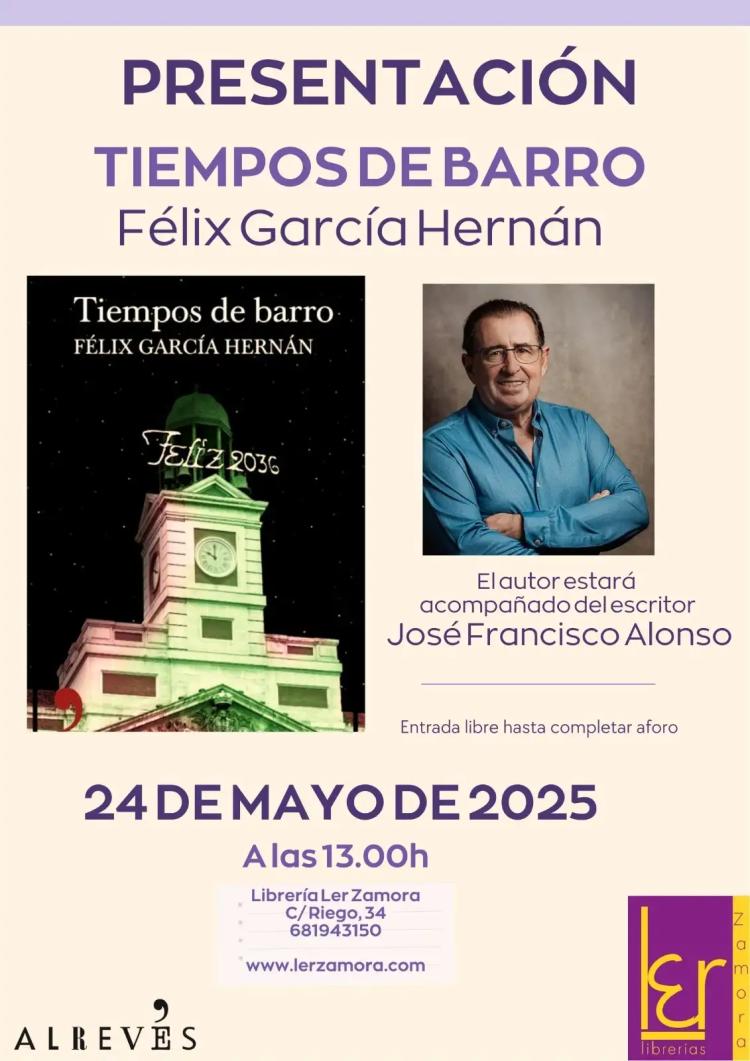PRESENTACIÓN 'TIEMPOS DE BARRO' FÉLIX GARCÍA HERNÁN