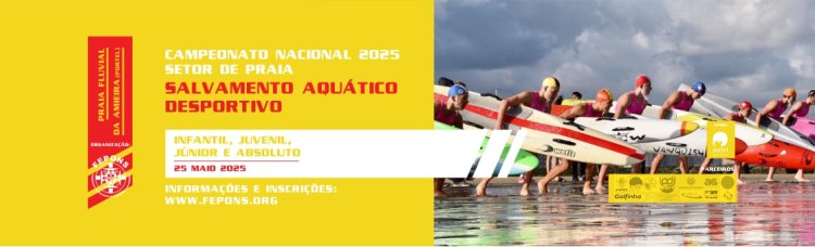 Salvamento Aquático Desportivo – Campeonato Nacional de Praia 2024/2025